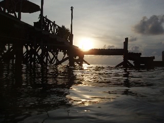 「エントリポイントから眺める夕日」のサムネイル画像